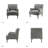 Wilkey Tufted Back Armchair -70402442