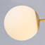 Luminaire suspendu sphérique doré-1305772026-1305772027