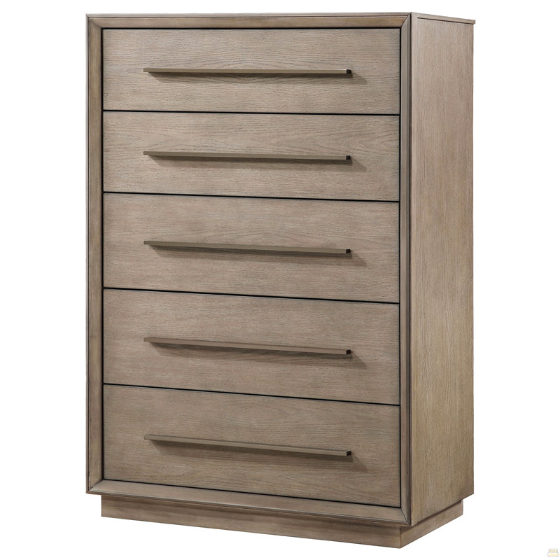 Commode de chambre à 5 tiroirs