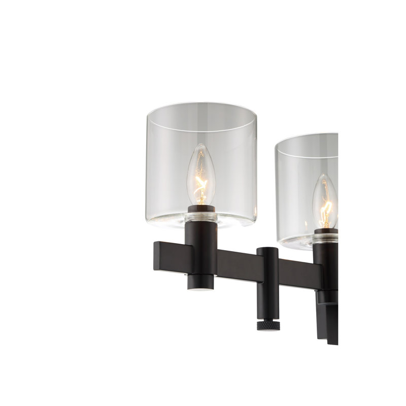 Decato 3 Light Sconce, Black