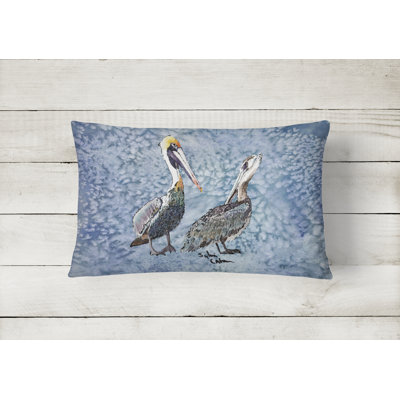 Pelican Indoor/Outdoor Throw Pillow