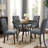 Tufted  Fabric Upholstered Parsons Dining Chairs-630994474-654535117