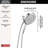 5-Setting In2ition 2-in-1 Dual Shower Head with Handheld High Pressure ProClean Spray 1.75 GPM-118642744