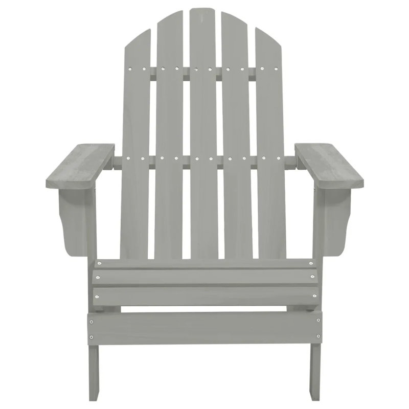 Outdoor Adirondack Chair, Grey