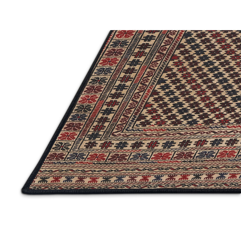 Charmie Oriental Indoor Rug, Rectangle 4' x 6'