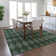 Fayme Flatweave Washable Geometric Indoor / Outdoor Rug
