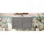 Meuble-lavabo mural 36 po, armoire de rangement flottante avec 2 tiroirs, 1 tiroir basculant, lavabo simple en céramique à 3 trous, armoire moderne.-129768136