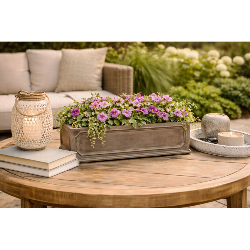 15.75 in. Hampshire Rectangular - Lead, 5" H x 15.75" W x 5.25" D