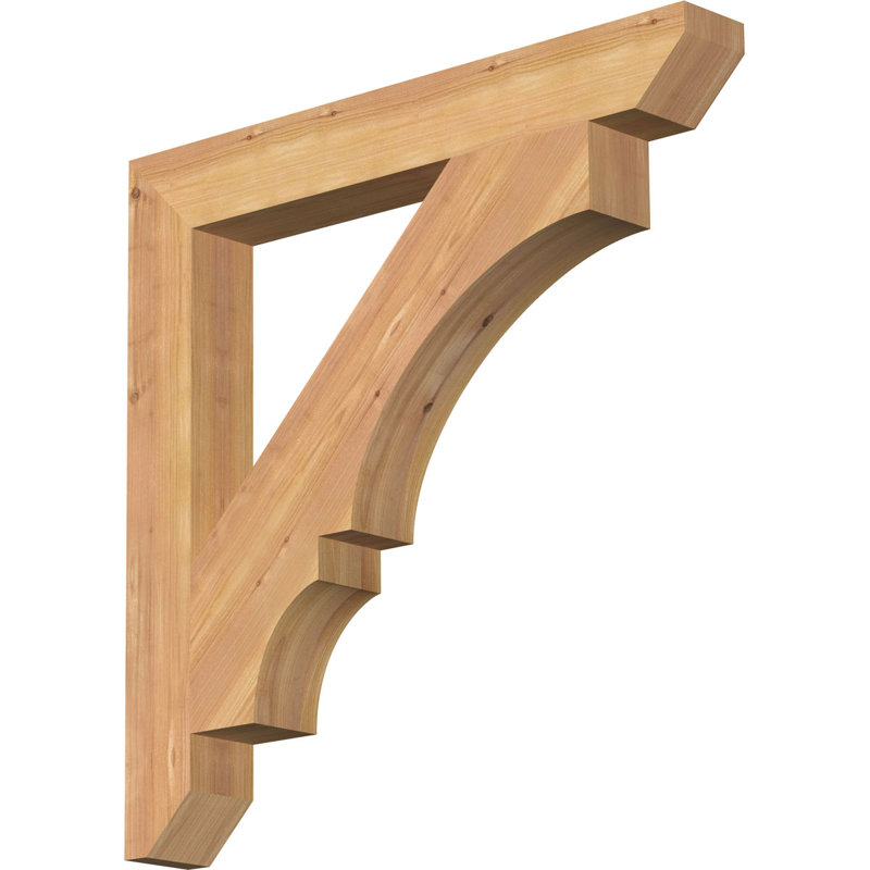 Support latté l 3 1/2 po x P 28 po x H 28 po, cèdre rouge de l'Ouest, H 28 po x l 3,5 po x P 28 po, Cèdre rouge, Lisse