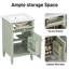 Meuble-lavabo simple 20 po avec lavabo en céramique, tiroir inclinable et armoire à fermeture en douceur-1091410860