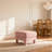 Polyester Ottoman With Four Sturdy Legs-1113340796