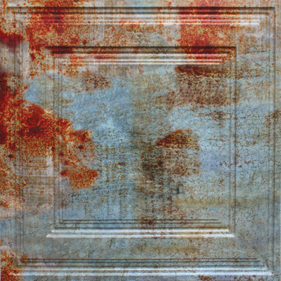 Falkirk Perth 24 in. L x 24 in. W High Gloss Polyvinyl Chloride (PVC) Drop-In Ceiling Tile Ceiling Tile In