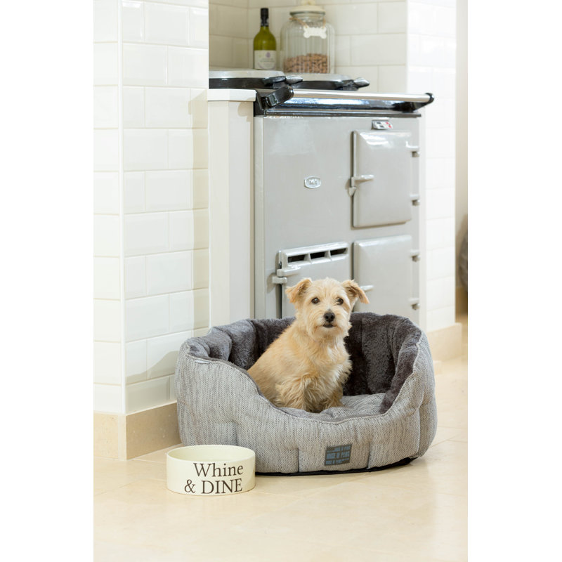 Joachim Oval Pet Bed, 20cm H x 40cm W x 45cm D