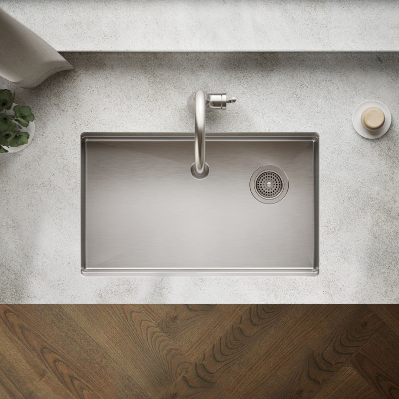 Strive® 29 In. Undermount Single-Bowl Workstation Kitchen Sink
