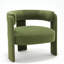 Chaise d'appoint avec pieds en bois robustes-129543161