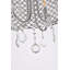 Lustre tambour en cristal 4 lumières Dusin-61751652-61869863-61751651