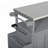 Foldable Outdoor Kitchen Island with Lockable Wheels, Storage, and Towel Rack for Patio Cooking and Serving-1774893592