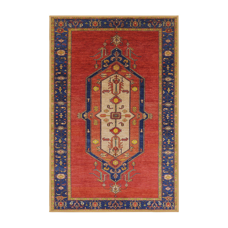 Tapis oriental orange, Rectangle 8 pi x 12 pi