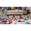Tapis gris / rouge Rooshi-33381141