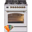 ILVE Nostalgie II 30 in Dual Fuel Range-1116008357-1116008330