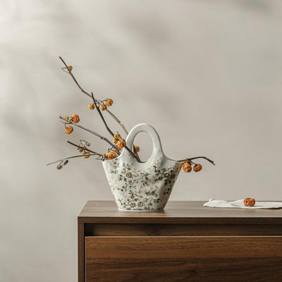 Ceramic Handbag Vase