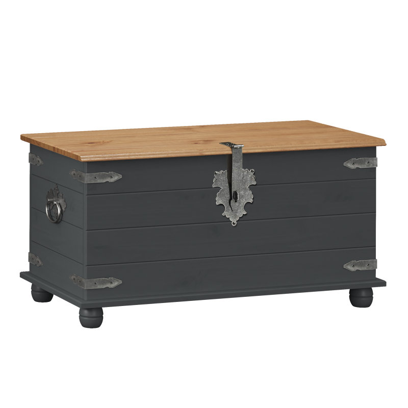 Chiasson Solid Wood 92 cm W Chest of 0 Drawers