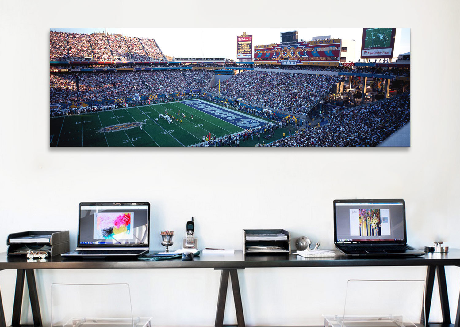 Tennessee Titans Panoramic Print, Licensed NFL Framed Prints