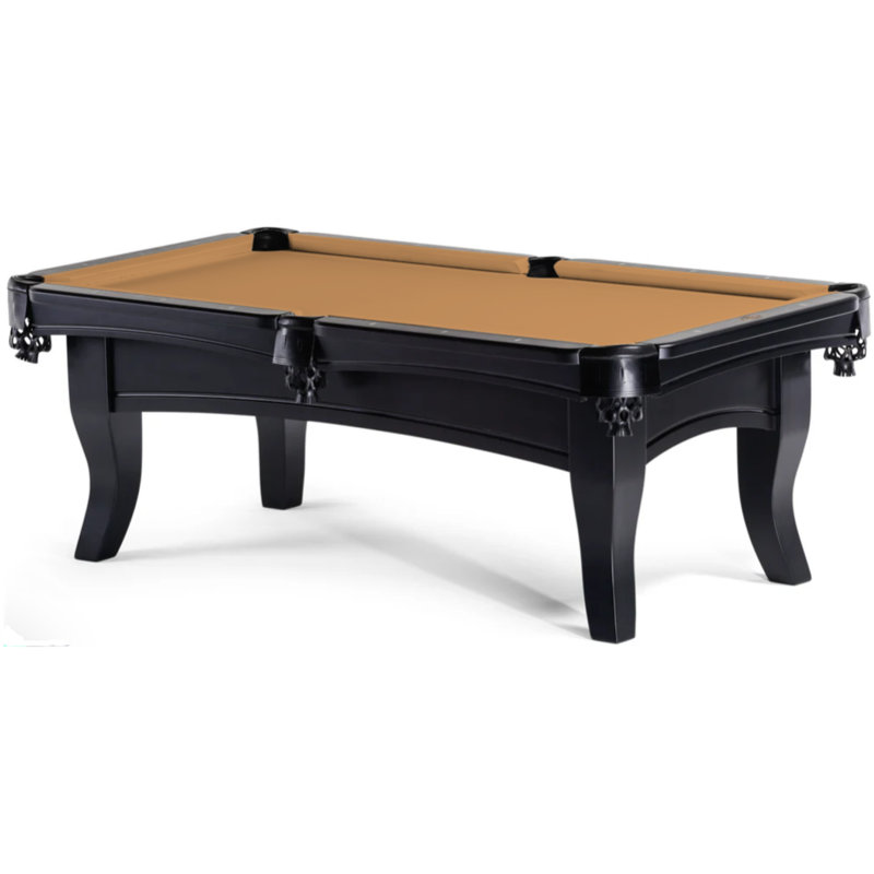 Spencer Marston Manhattan Pool Table (White Glove Installation Included - $699 value), 8ft, Camel