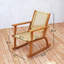 Ensemble de 2 chaises berçantes d'extérieur