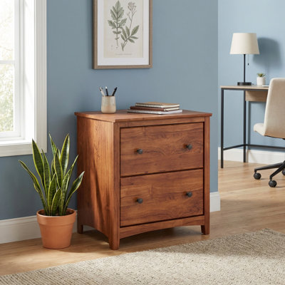Malani Solid Wood Lateral File Cabinet