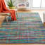 Tapis abstrait en coton tissé à la main Fales-1610894736