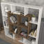 Villela 136cm H x 136cm W Cube Bookcase