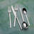 Mikasa Zena 20-Piece Forged Stainless Steel Flatware Set, Service For 4