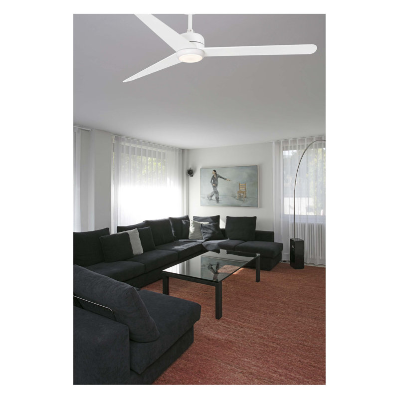 Alviina 132cm Ceiling Fan with Light Kit