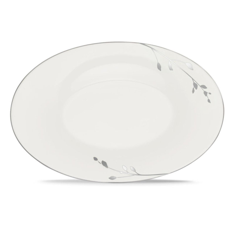 Noritake Birchwood Butter Dish, 8"