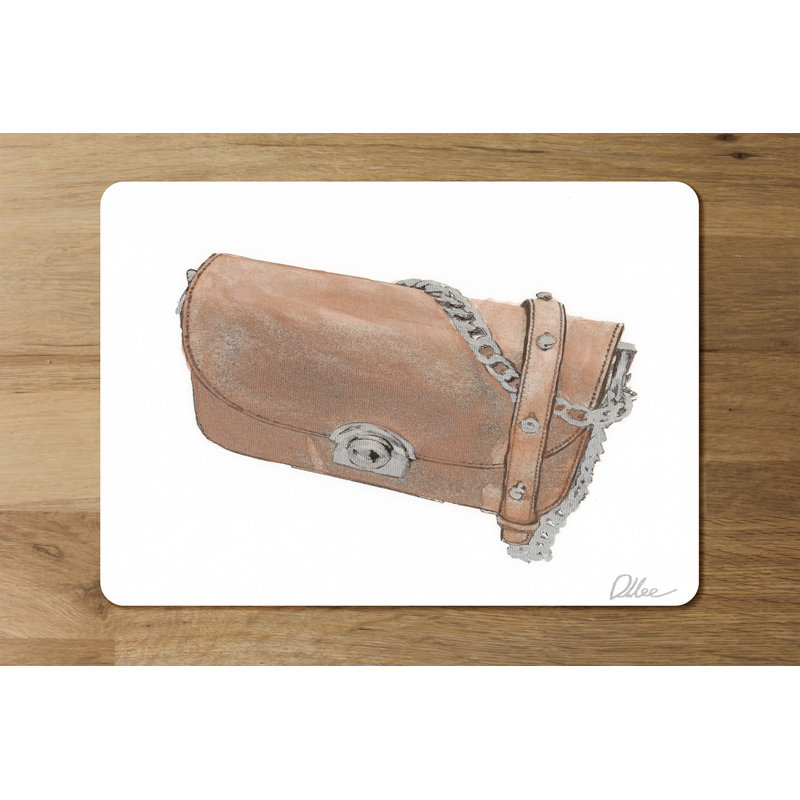 Martindale Polyester-Coated Hardboard No Pattern Rectangle Placemat