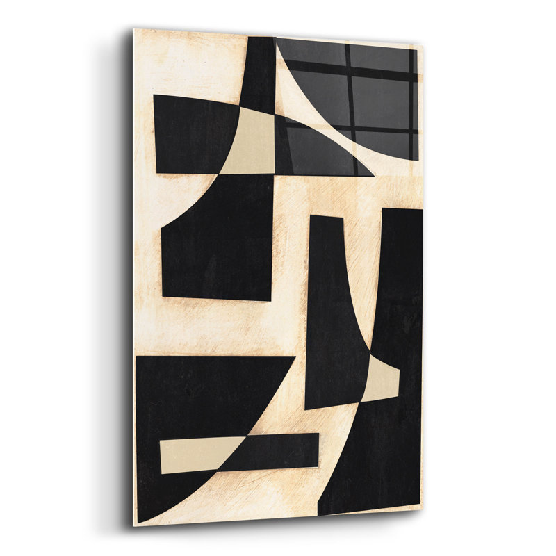 «Onyx Cutout Shapes I» par Regina Moore, H 16 po x l 12 po x P 0,13 po