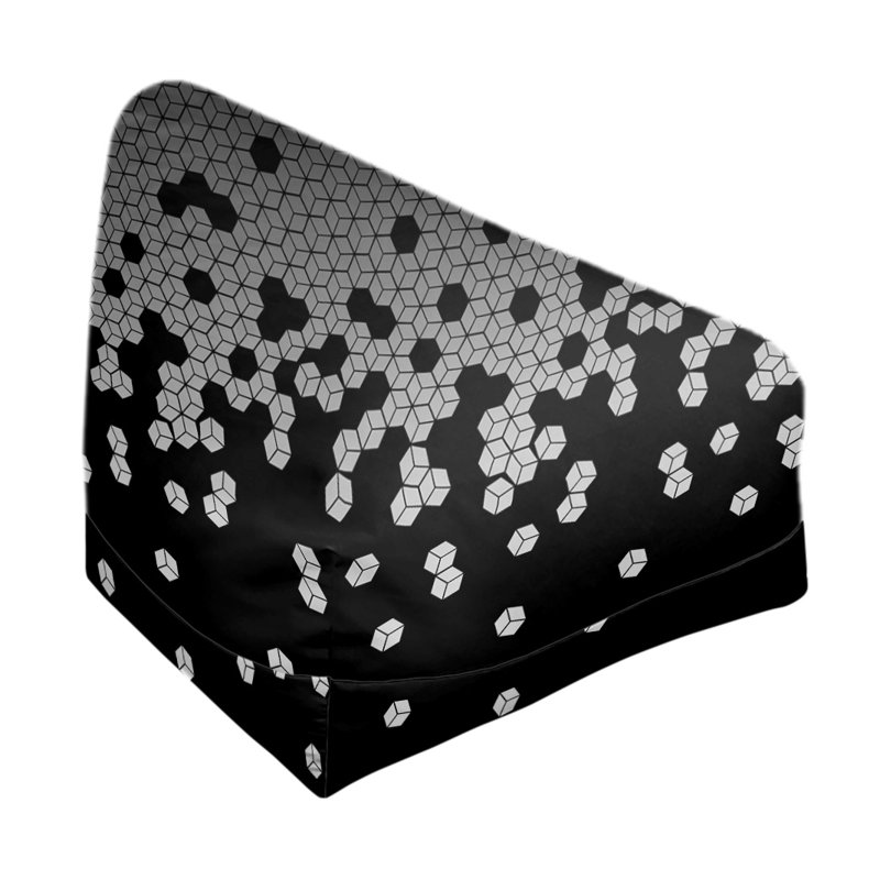 Petite chaise à sacs à billes & Leffel, H 120 po x l 2 po x P 60 po, blanc, Pas de bourre