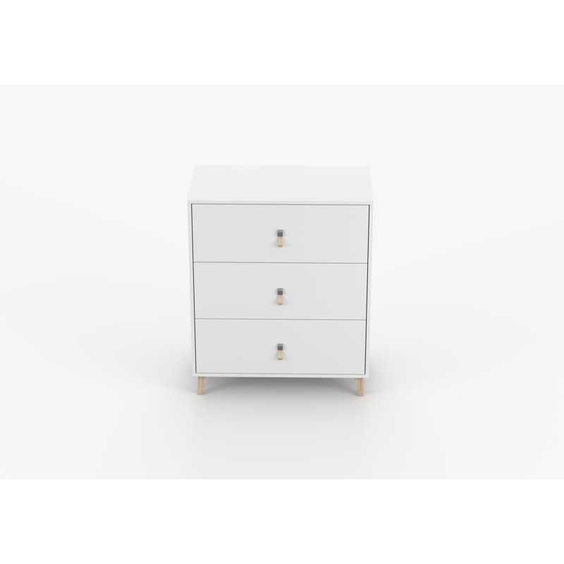 80 cm W Chest of 3 Drawers
