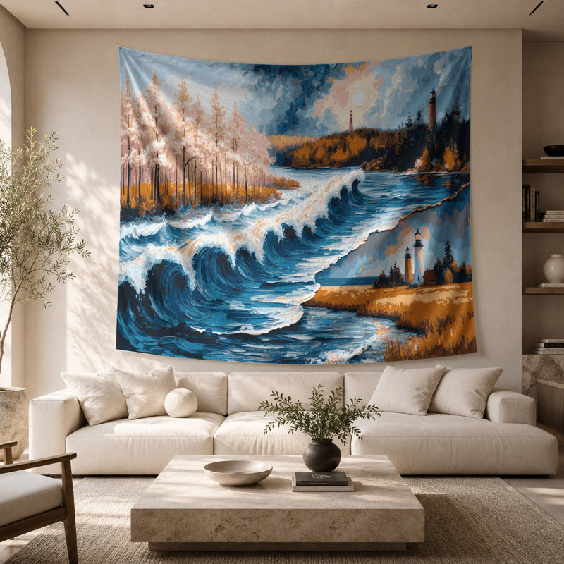 Tapisserie murale Michigan, 26 po x 36 po