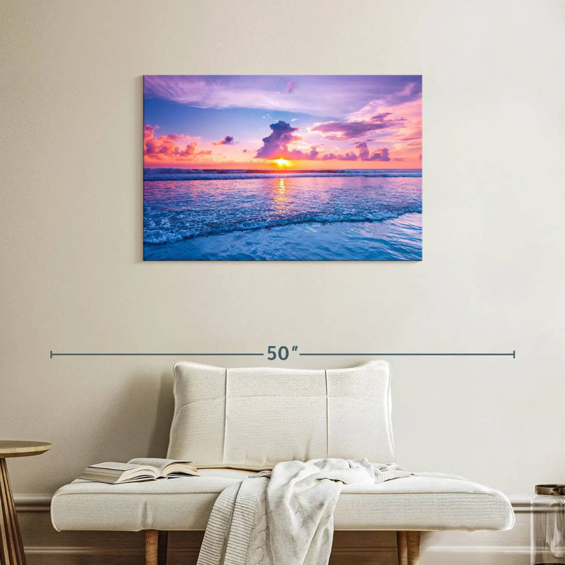 Coucher de soleil Gillard Seminyak, H 24 po x l 36 po