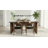 Camelot Sculptural Solid Wood Dining Table with Ribbed Slab Legs