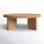 Round Coffee Table Blonde
