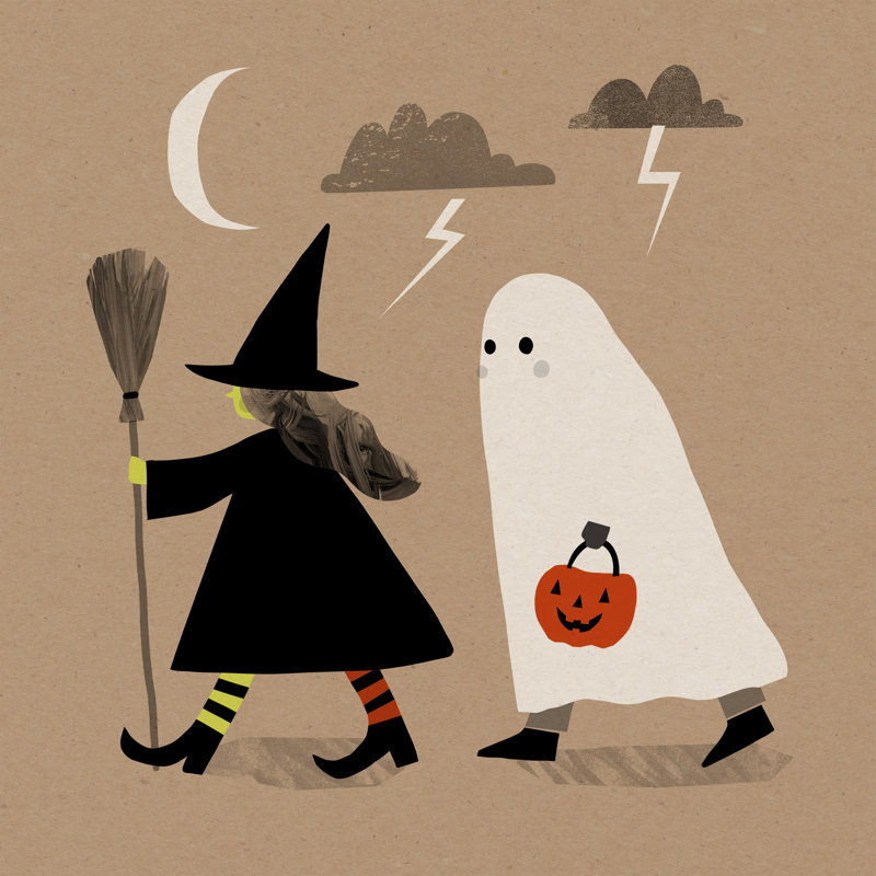 Graphique Halloween III, H 12 po x l 12 po