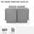 Outdoor Patio Dining Set Cover-601102648