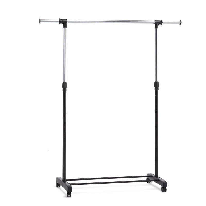 Galien Adjustable Rolling Clothing Rack