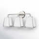 Marietta 3 Light Frosted Vanity Light