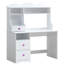2 tiroirs de couleur blanche pour bureau