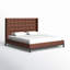 Newhall Upholstered Wingback Bed-217031293