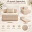 Canapé-lit Shmily convertible, en mousse mémoire, méridienne d'angle pliable sans assemblage pour espaces de vie-2127588657